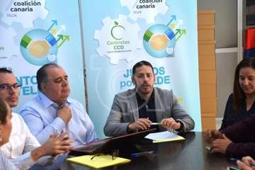 Presentación del programa electoral de Juntos por Telde (Foto TA)